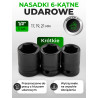 Zestaw narzędzi Premium 148el 1/4 3/8 1/2 6-kątne 12-kątne 4-36mm Rockforce