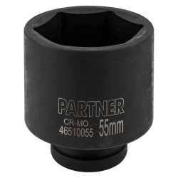 Nasadka głęboka udarowa 3/4" 55mm CrMo długa Partner