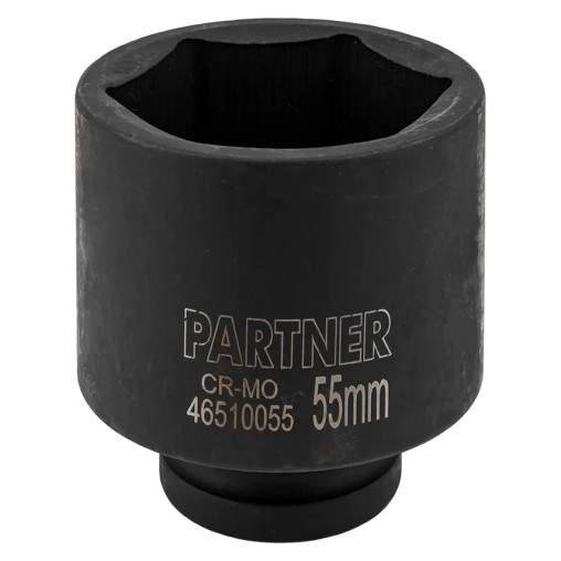 Nasadka głęboka udarowa 3/4" 55mm CrMo długa Partner