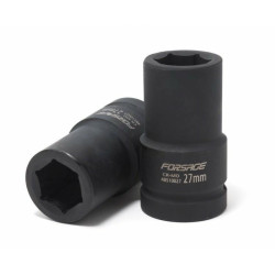 Nasadka udarowa głęboka 62 mm 1" 6-kątna CrMo długa Forsage