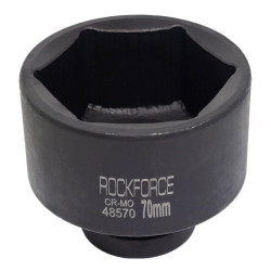 Nasadka udarowa 70 mm 1" 6-kątna CrMo klucz nasadowy Rockforce