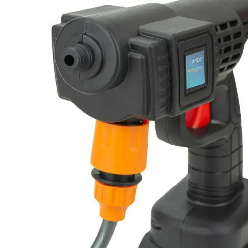 Myjka ciśnieniowa akumulatorowa 15 bar 3 tryby 21V do okien, kostki 1500mAh