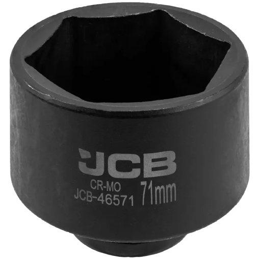 Nasadka udarowa 3/4" 71mm 6-kątna Cr-Mo klucz nasadowy JCB
