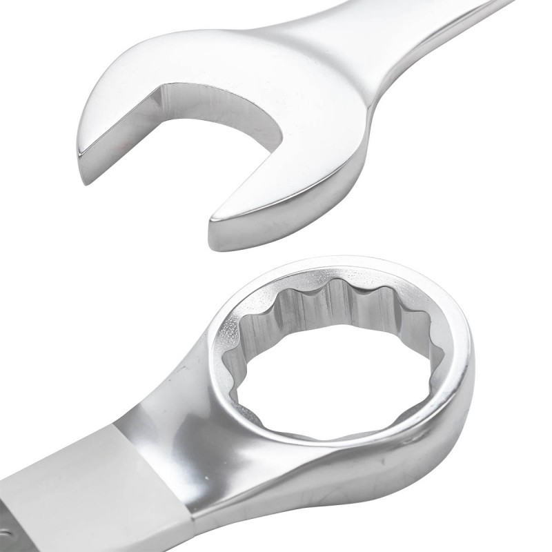 Klucz płasko-oczkowy 34 mm Cr-V