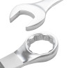 Klucz płasko-oczkowy 34 mm Cr-V