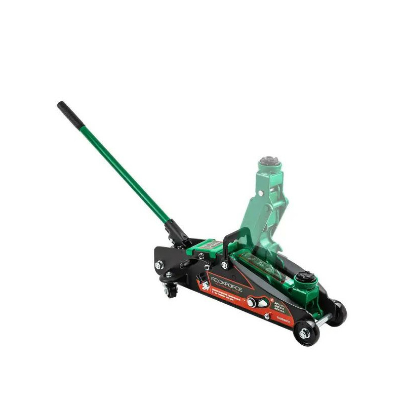 Podnośnik samochodowy hydrauliczny 2,5T 140-387 mm punktowy Żaba Rockforce