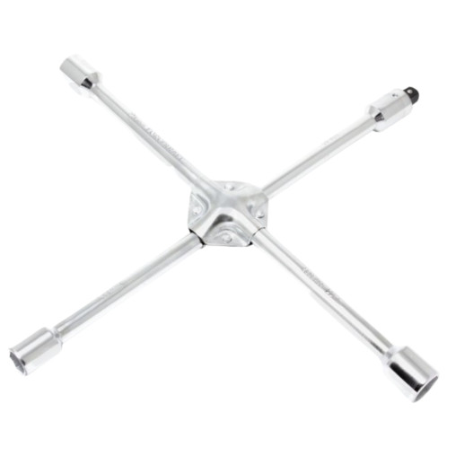FORCEKRAFT Klucz krzyżakowy do kół 17-19-21-22mm KRZYŻAK z adapterem 1/2"