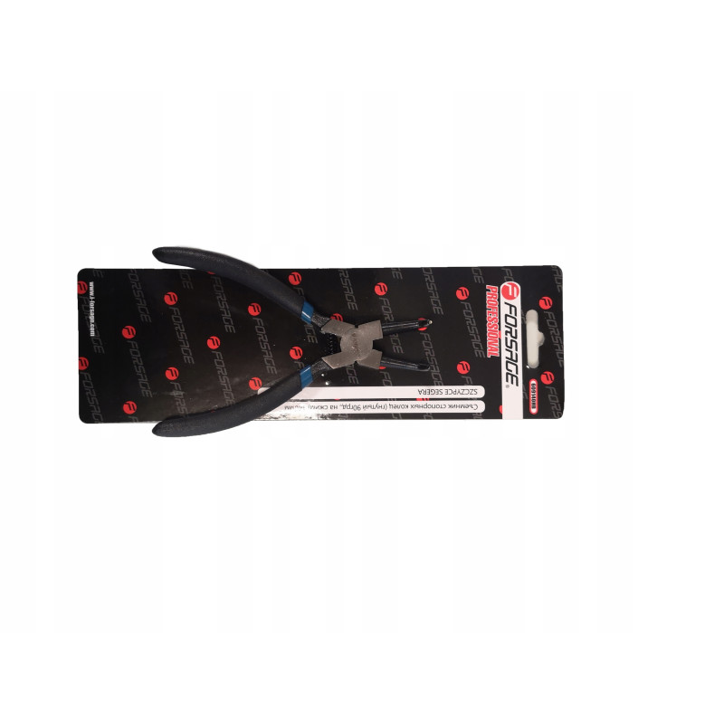 SZCZYPCE SEGERA ZEWNĘTRZNE WYGIĘTE 140 MM 90°
