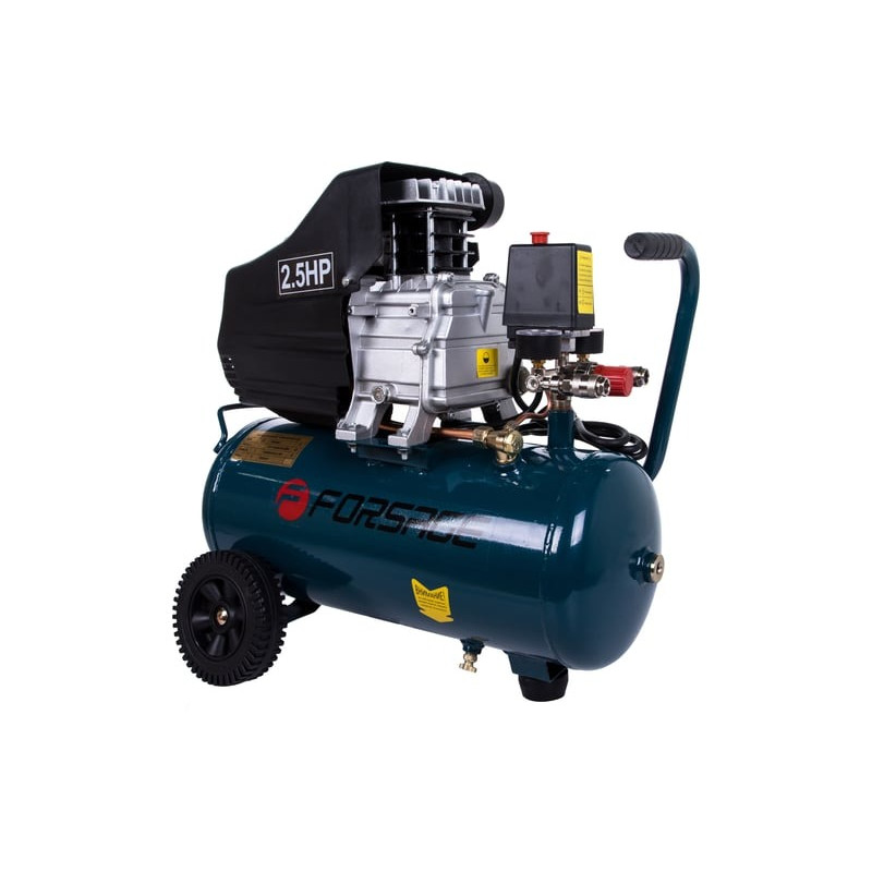 Detail produktu Olejový kompresor 24 l 8 bar 1,5 kW 180 l/min Forsage FS-8200