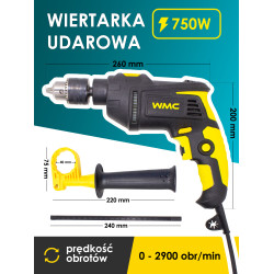 ZESTAW NARZĘDZIOWY WKRĘTARKA BITY 59 EL. WALIZKA