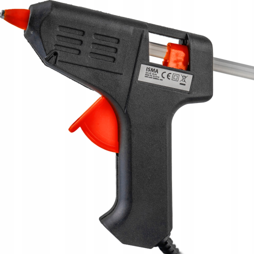 Pistolet do KLEJU na GORĄCO do klejenia KLEJARKA mocny 80 °C 2 wkłady