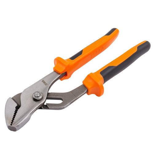 ISMA Szczypce NASTAWNE do RUR hydrauliczne KLUCZ 200 mm CR-V regulacja 8"