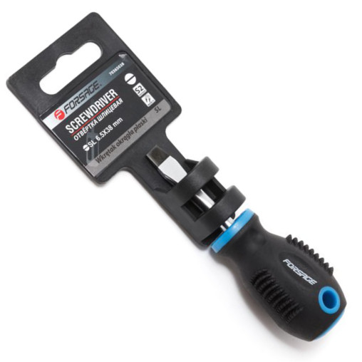 Wkrętak płaski SL6.5x38mm Forsage