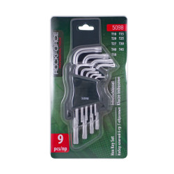KLUCZE TORX T10-T50 9SZT
