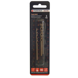 Wiertła do metali 3.2 mm HSS 3 szt kobalt