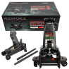 PODNOŚNIK HYDRAULICZNY ŻABA 3T LEWAREK Z GUMĄ 145-475 mm