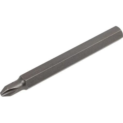 Bit PH2 80 mm 5/16" stal S2 końcówka krzyżowa wkrętakowa Forsage