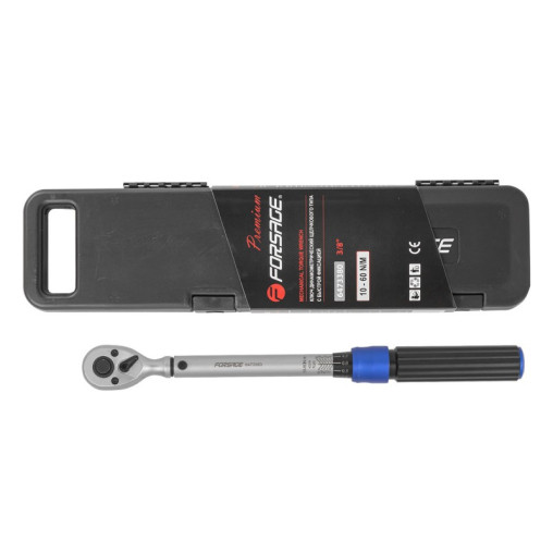 Klucz dynamometryczny z blokadą 3/8" 10-60 Nm Forsage