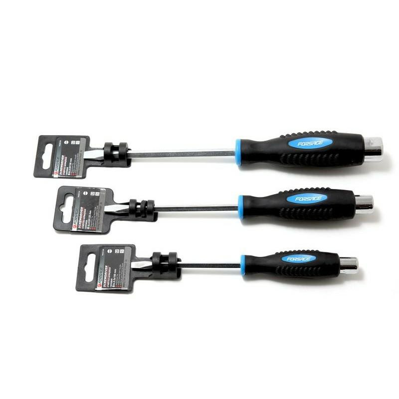 Śrubokręt szczelinowy siłowy magnetyczny"Profi" S2 SL8.0x150mm