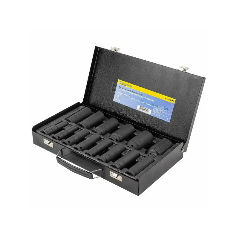 Zestaw nasadek udarowych 1/2" 14el. (11-32mm) (6-kątnych)