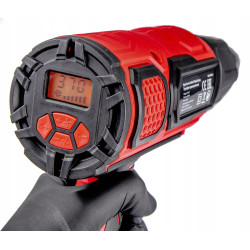 Opalarka elektryczna do farb drewna 4 Dysze 2 Biegi 2000W LCD Forcekraft