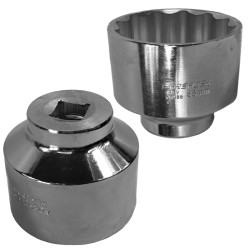 Nasadka klucz nasadowy 1" 85 mm 12-kątna stal Cr-V Forsage