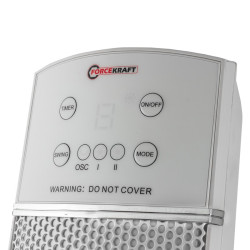 TERMOWENTYLATOR grzejnik KOLUMNOWY ceramiczny 2 TRYBY 2200W farelka + pilot