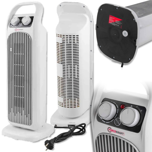 TERMOWENTYLATOR farelka GRZEJNIK termostat ELEKTRYCZNY kolumnowy 2000W