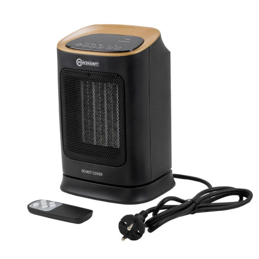 Grzejnik termowentylator grzałka ceramiczna 1800W 4 TRYBY farelka z pilotem