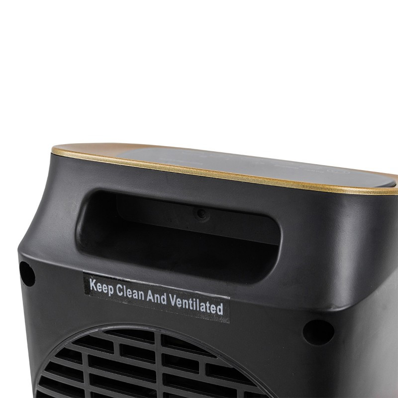 Grzejnik termowentylator grzałka ceramiczna 1800W 4 TRYBY farelka z pilotem