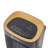 Grzejnik termowentylator grzałka ceramiczna 1800W 4 TRYBY farelka z pilotem
