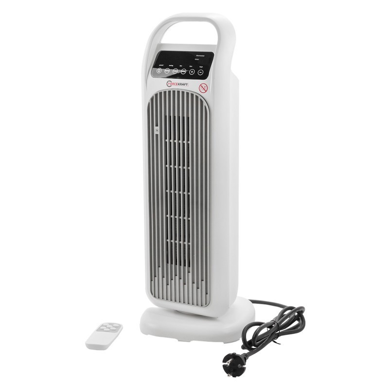 Termowentylator ceramiczny kolumnowy 2000 W farelka grzejnik z pilotem