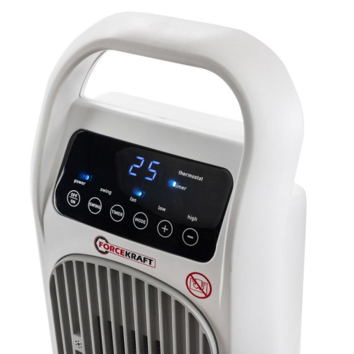 Termowentylator ceramiczny kolumnowy 2000 W farelka grzejnik z pilotem