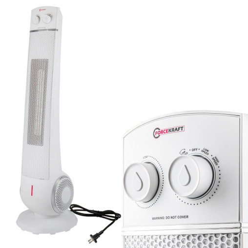 Termowentylator ceramiczny kolumnowy 2200 W farelka grzejnik 2 tryby