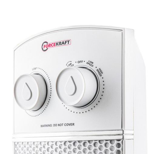 Termowentylator ceramiczny kolumnowy 2200 W farelka grzejnik 2 tryby