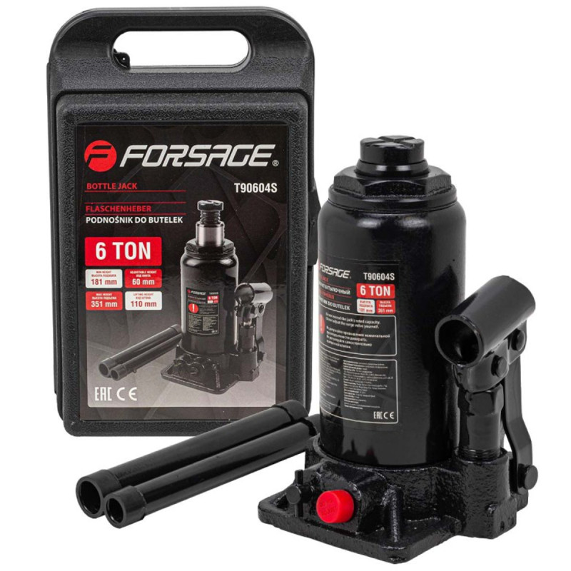 Detail produktu Forsage hydraulický stĺpový zdvihák 6 t s kufríkom FS-56637