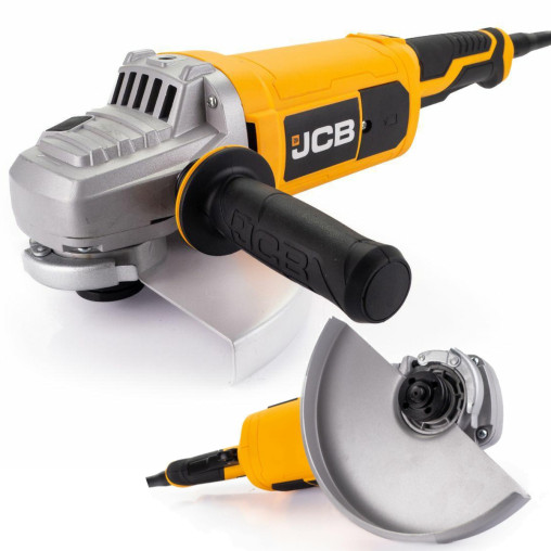 JCB Zestaw SZLIFIEREK kątowych 600W/2000W 230V 115mm 230mm KĄTÓWKA MOCNA