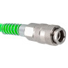 Wąż spiralny z szybkozłączkami 14x10mm 15m