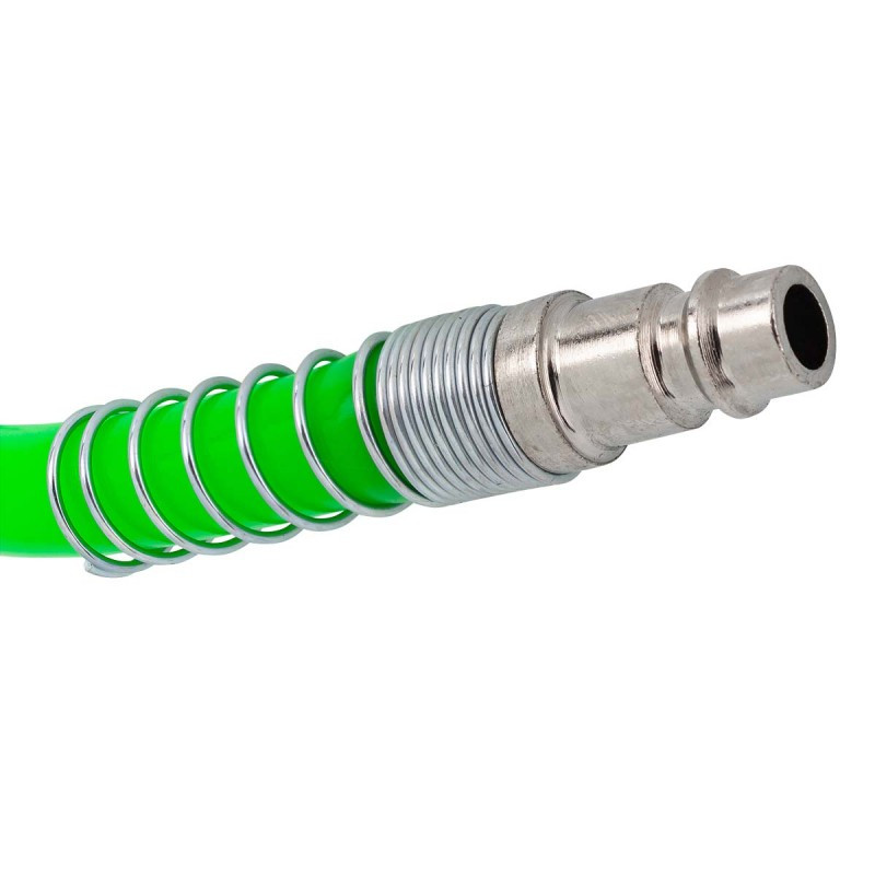 Wąż spiralny z szybkozłączkami 12x8mm 20m