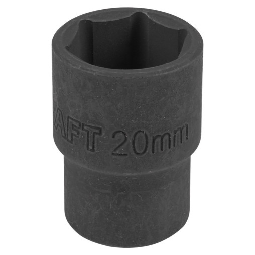 Nasadka 20mm 1/2" 6-kątna krótka Cr-V Forcekraft