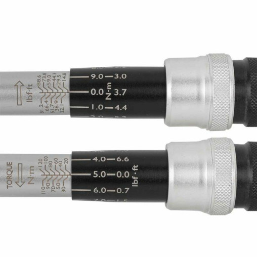 Klucz dynamometryczny 1/2" 20-120 Nm Dwustronny z blokadą CRV JCB