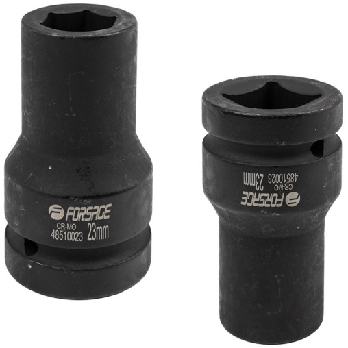 Nasadka udarowa głęboka 23mm 6-kątna 1"