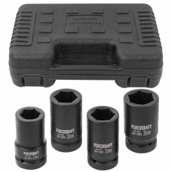 Zestaw nasadek udarowych 1" 27-36mm 6-kątne walizka