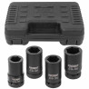 Zestaw nasadek udarowych 1" 27-36mm 6-kątne walizka