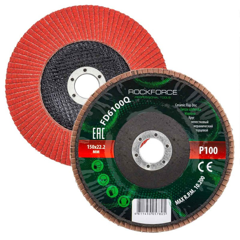Tarcza listkowa do szlifowania drewna metalu lamelkowa lamelka 150mm P100
