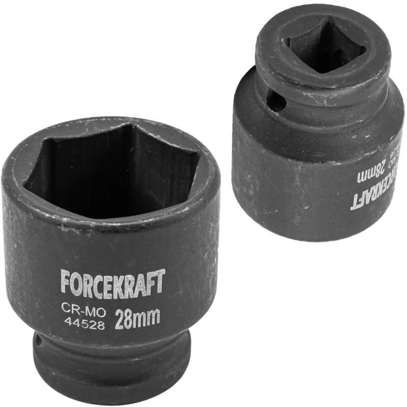 NASADKA UDAROWA 1/2" 28mm 6-kątna krótka
