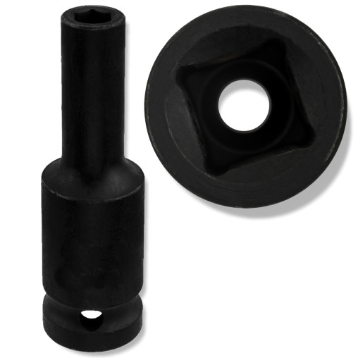 FORCEKRAFT Nasadka udarowa GŁĘBOKA 1/2" 8mm 6-kątna