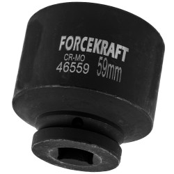 FORCEKRAFT Nasadka udarowa 3/4" 59mm 6-kątna