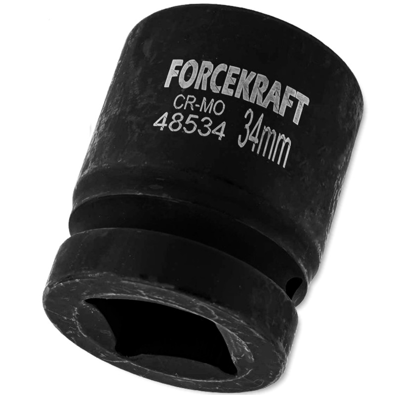 FORCEKRAFT Nasadka udarowa 1" 34mm 6-kątna