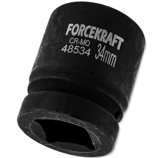 FORCEKRAFT Nasadka udarowa 1" 34mm 6-kątna